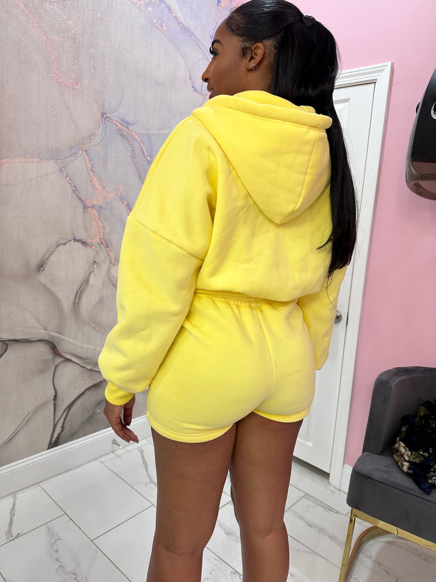 Sanaa Hoodie - Yellow