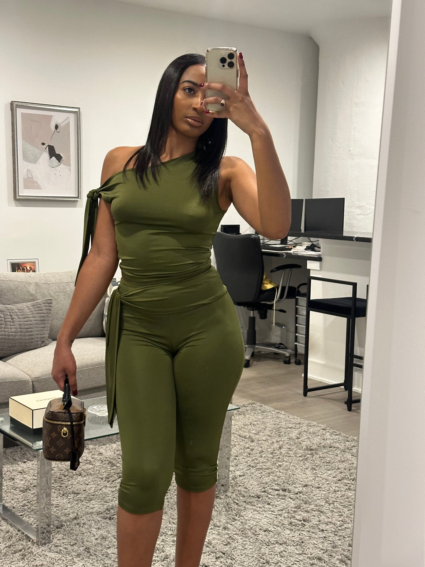 Gianni Set - Olive Green