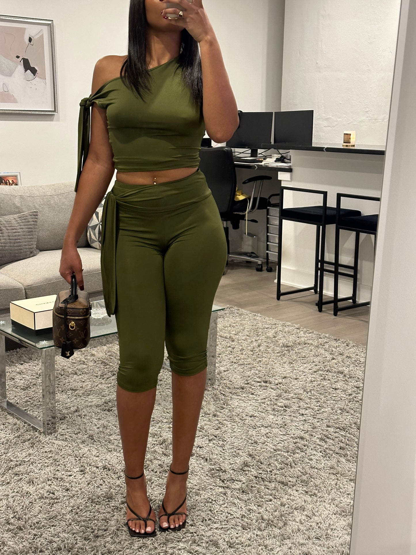 Gianni Set - Olive Green