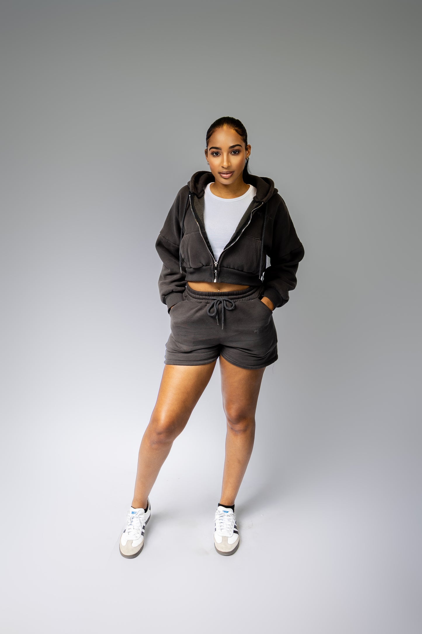 Sanaa Hoodie - Charcoal