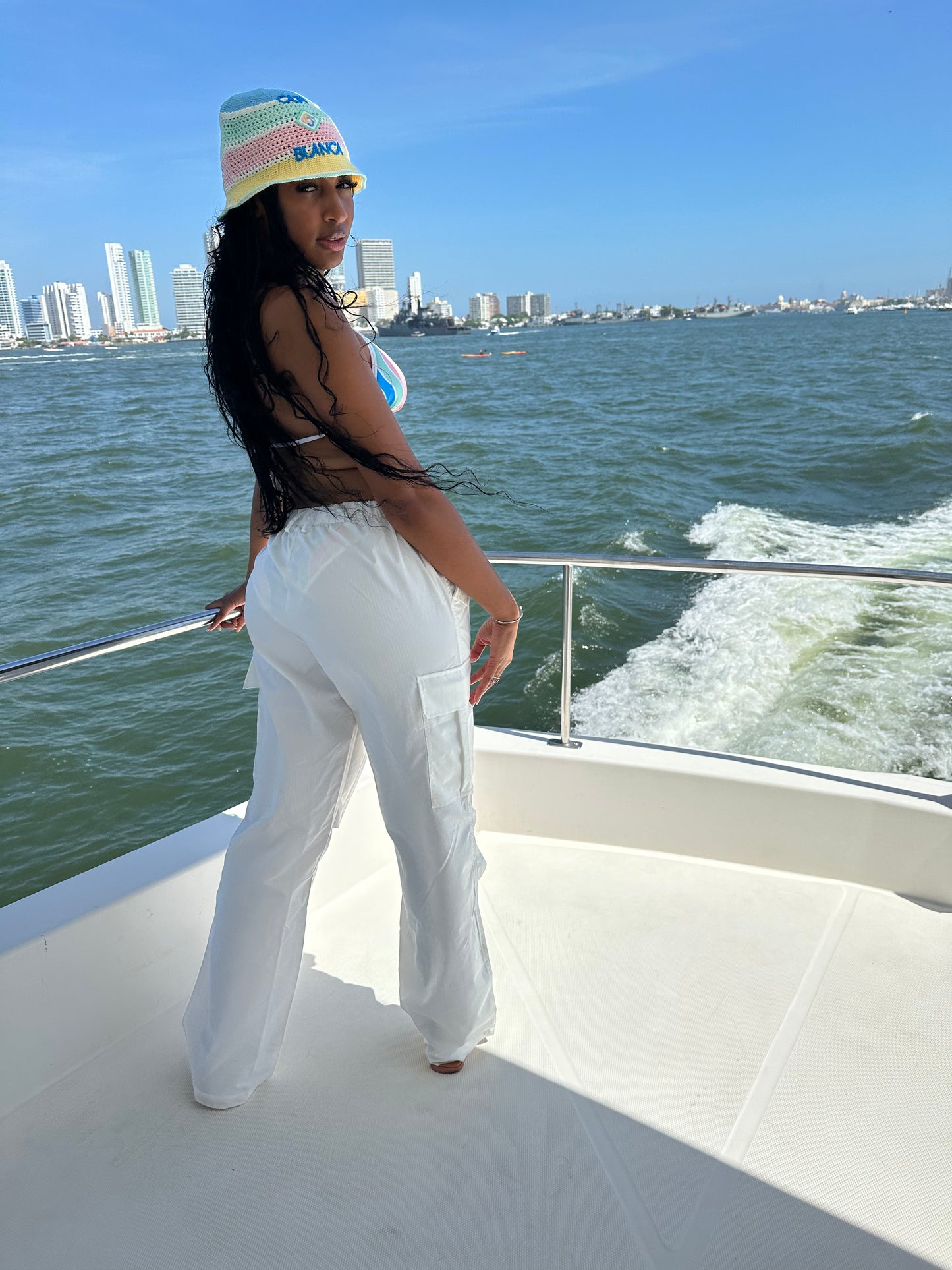 Madison Pants - White
