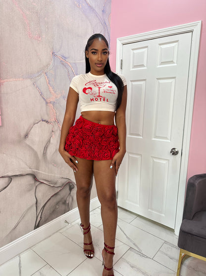 Rose Skort
