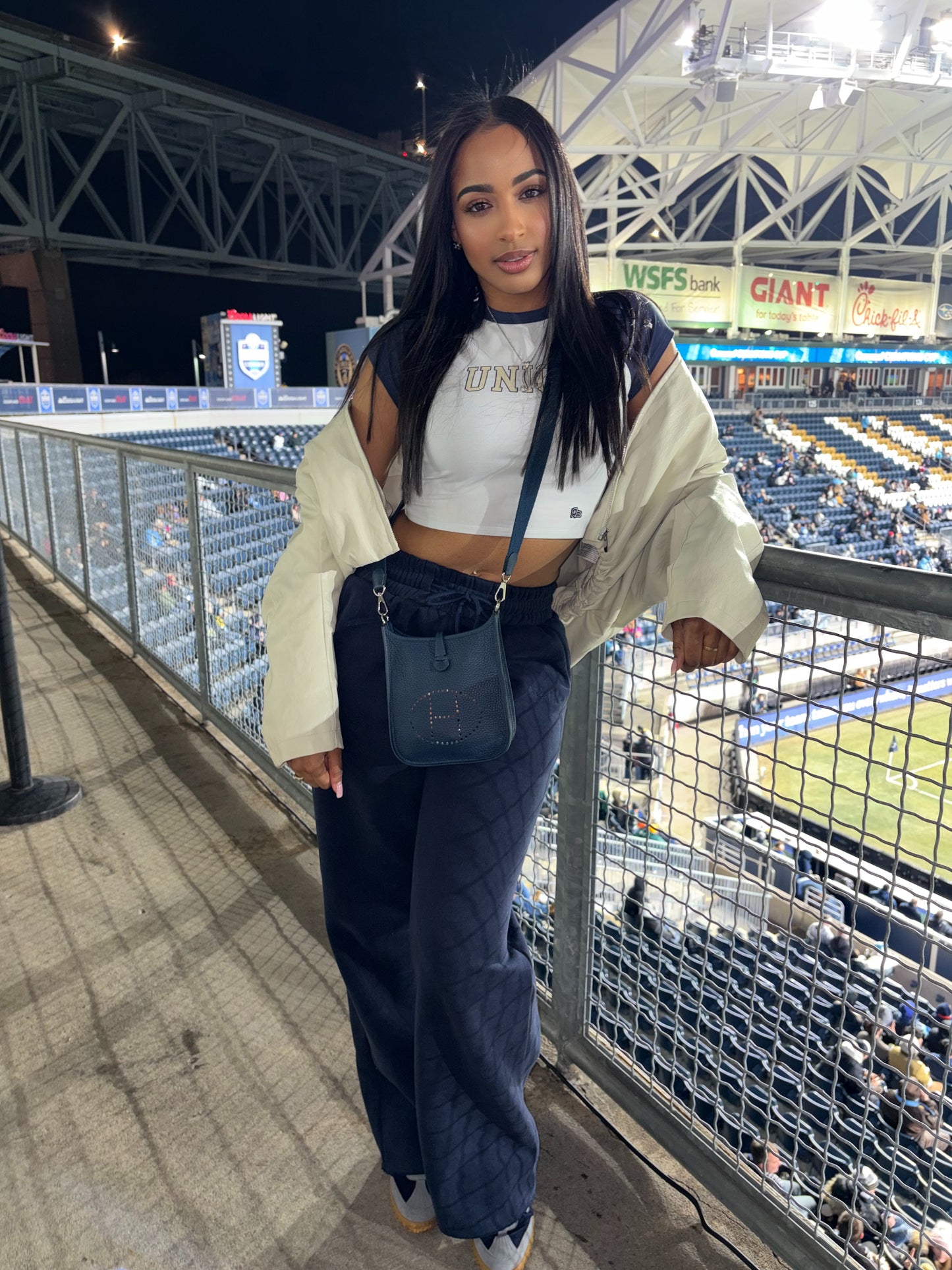 Flare Pants - Navy