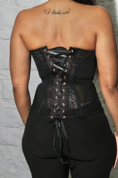 Paris Corset - Black