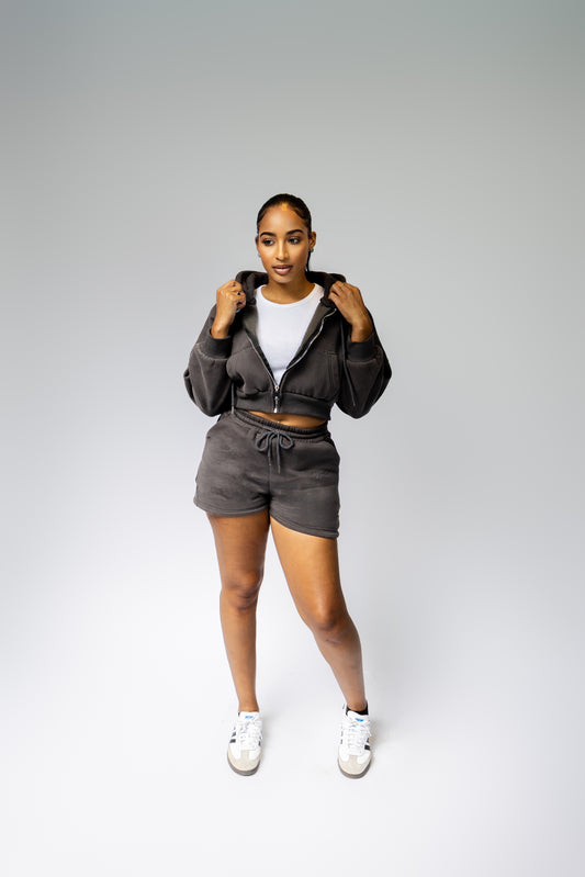 Sanaa Hoodie - Charcoal
