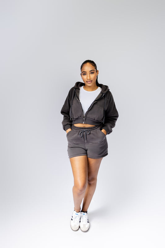 Sanaa Shorts - Charcoal